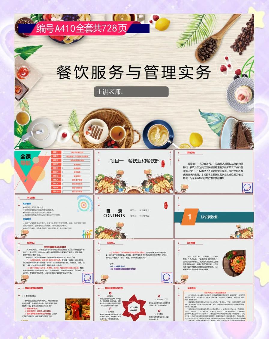 餐飲服務(wù)與管理實務(wù)PPT大綱 品牌管理